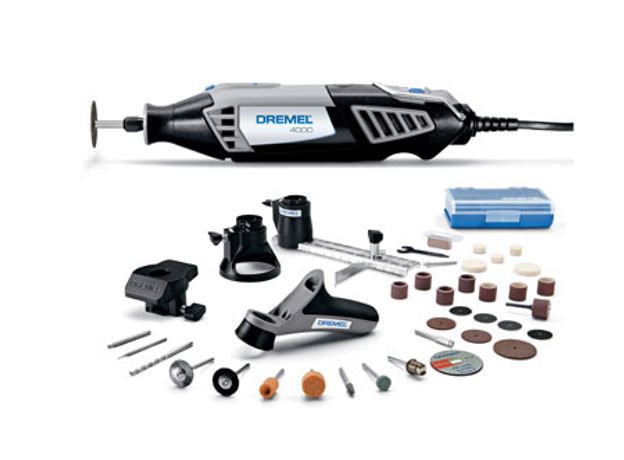 A dremel 4000 e seu kit