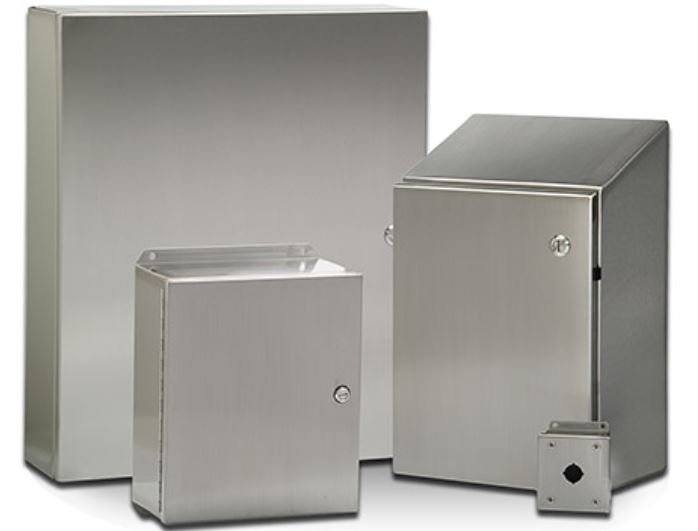 Gabinete elétrico de aço inoxidável
