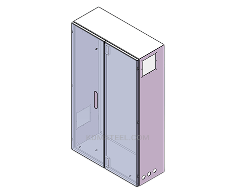 free standing double door custom nema 4x enclosures