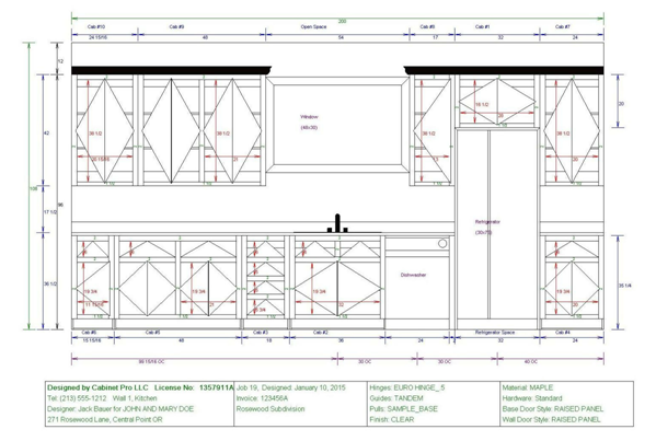 Un dibujo asistido por computadora o CAD