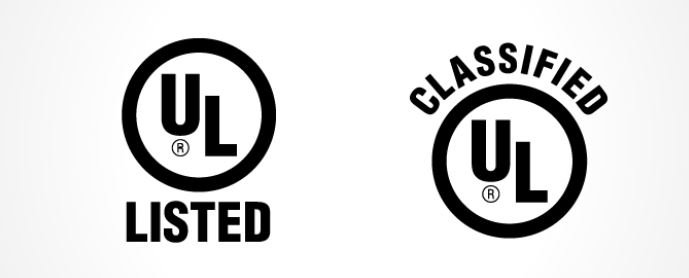 Liste et classification UL