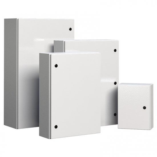 Different sizes of electrical enclosure