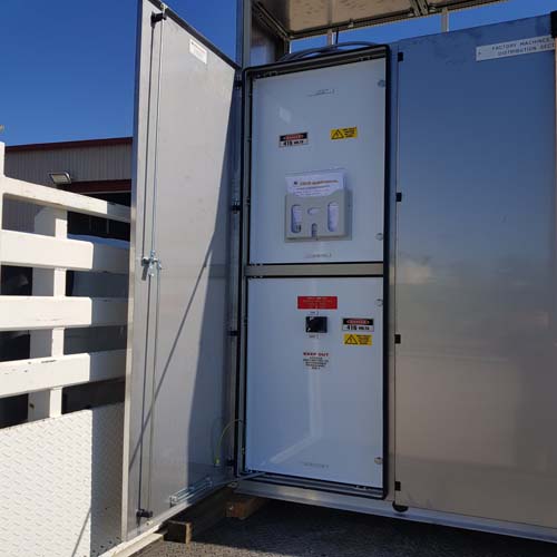 Quadro elétrico de aço inoxidável