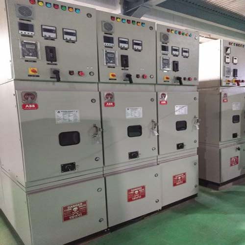Panel de interruptores automáticos de aire de dos niveles