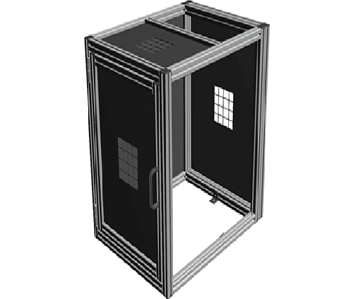 Gabinete da máquina