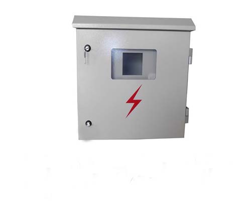 Tampa da caixa do medidor elétrico externo