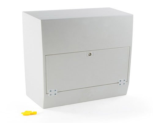 Caja de medidor de gas para montaje en superficie de pared