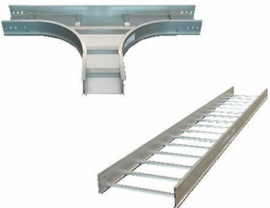 Bandeja de cables de aluminio 