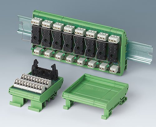 Caja modular para riel DIN