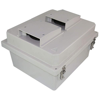 Caja impermeable de fibra de vidrio IP65