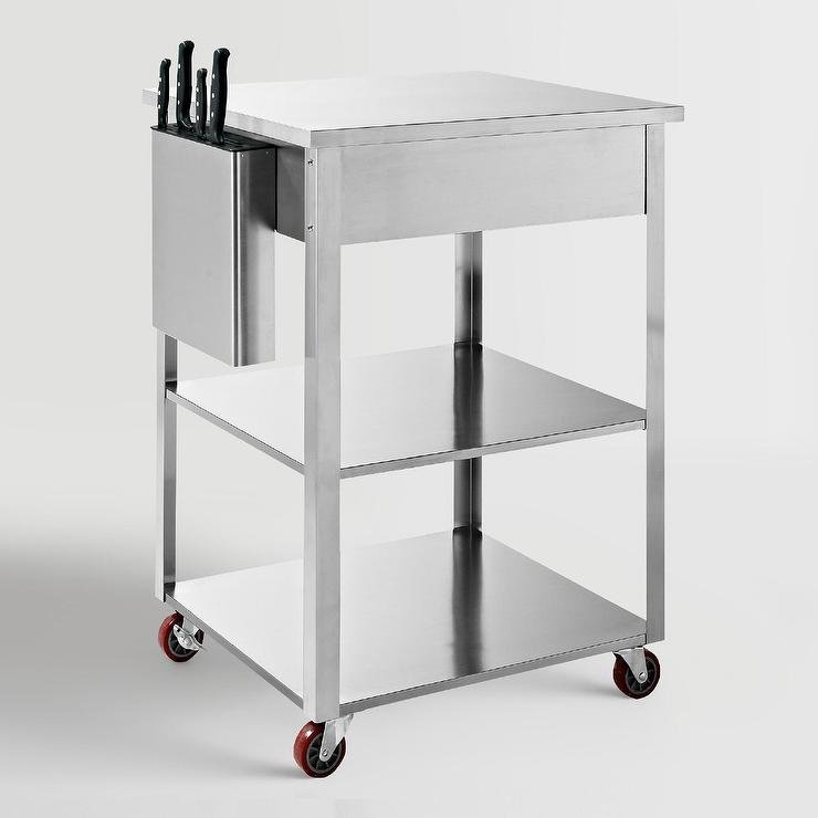 Troli Dapur Stainless Steel