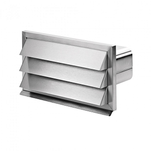 Ventilasi Panggangan Luar Datar Stainless Steel 150mm