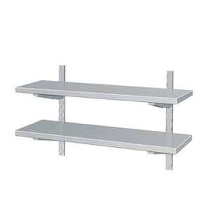 Rak Dinding Stainless Steel 2 Lapisan