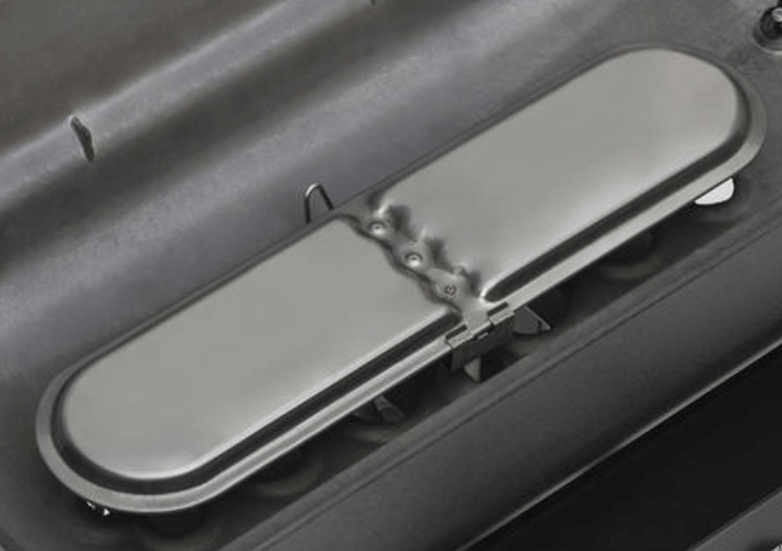 Pembakar BBQ baja aluminized