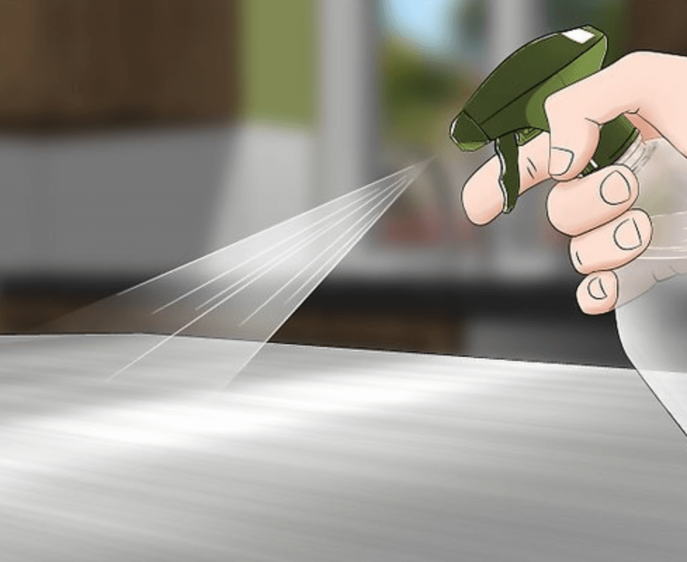 Membersihkan dengan cuka