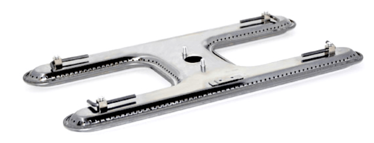 Pembakar BBQ baja tahan karat gaya H