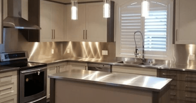 Meja dapur perumahan