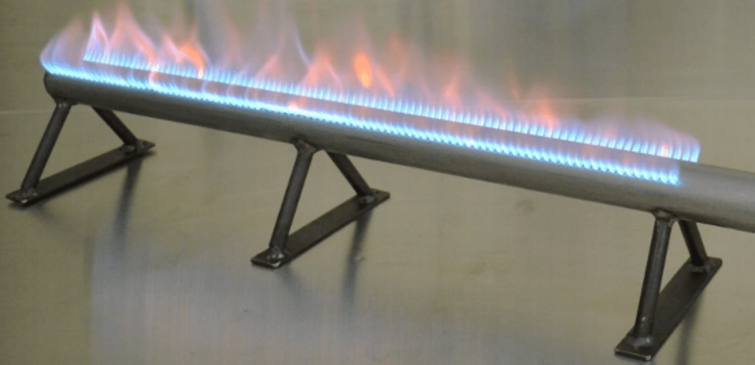 Kaki pembakar baja tahan karat