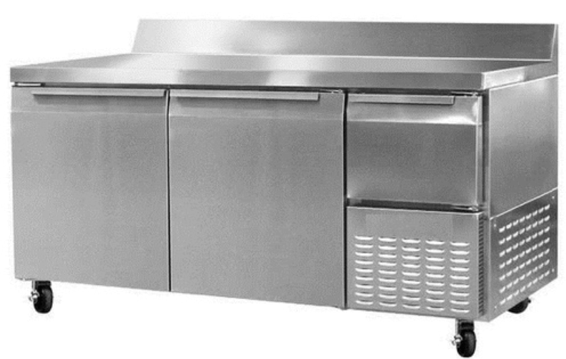 Meja kerja baja tahan karat