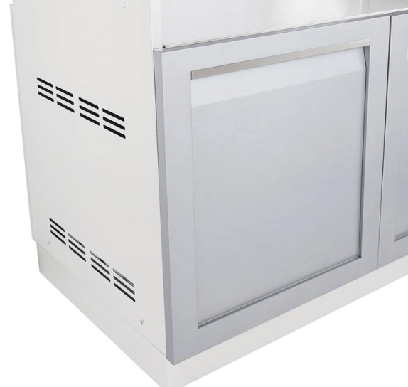 Ventilasi kabinet BBQ baja tahan karat