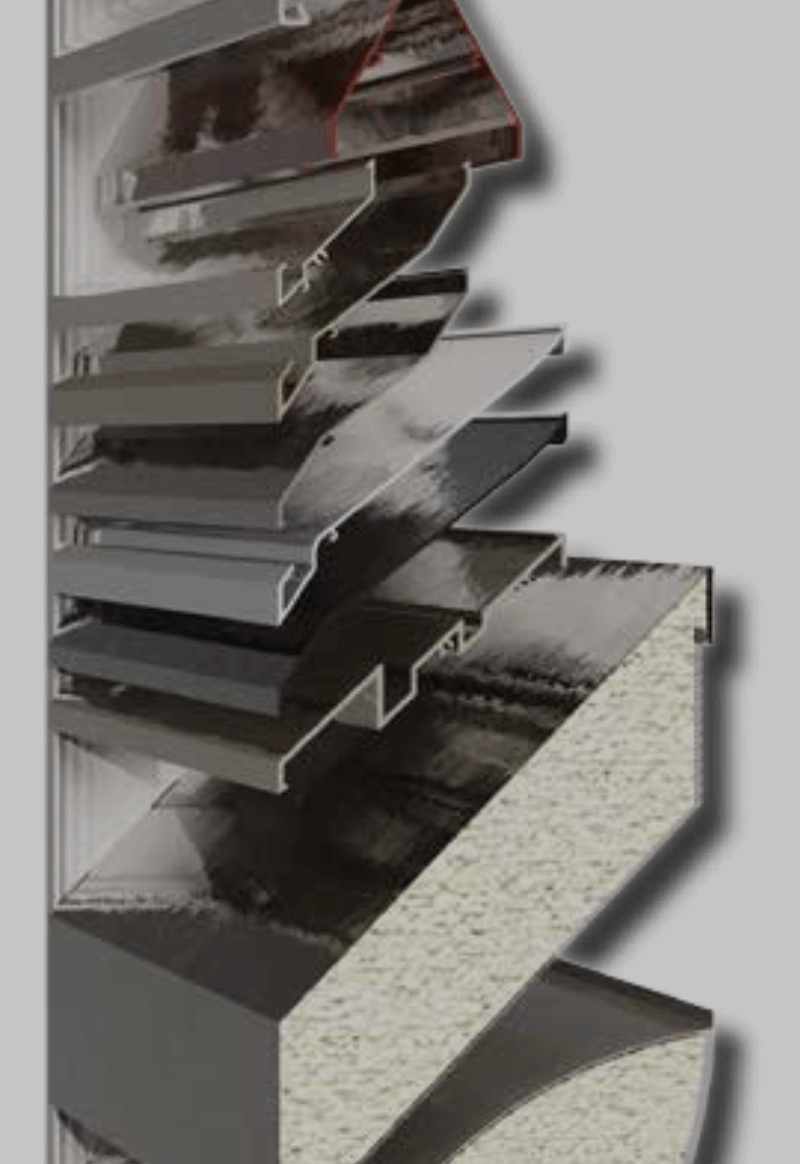 Jenis kisi-kisi ventilasi baja tahan karat