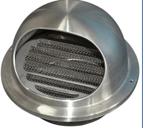 Ventilasi baja tahan karat dengan kubah_tudung
