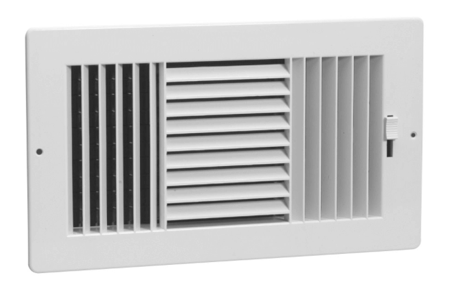 Ventilasi baja tahan karat dengan kisi-kisi vertikal dan horizontal