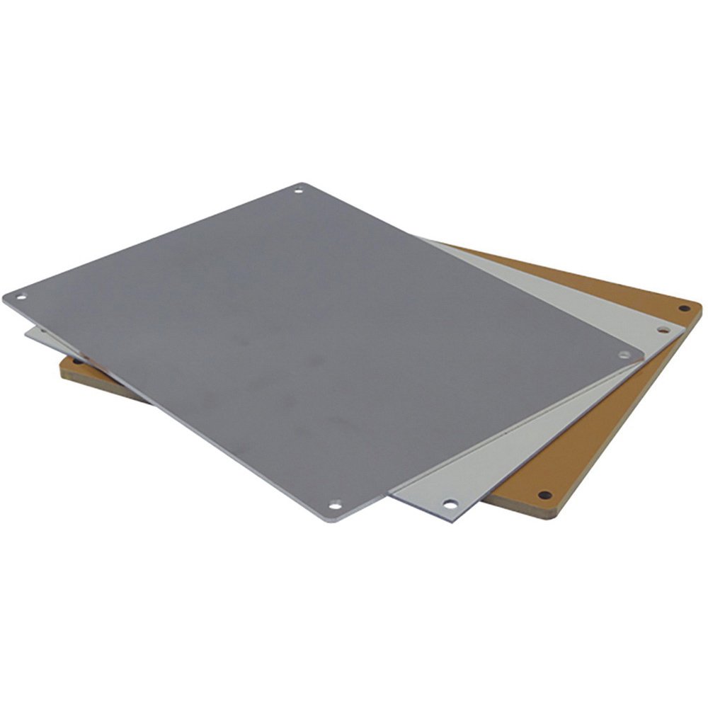 Placa posterior de caja eléctrica de aluminio revestido