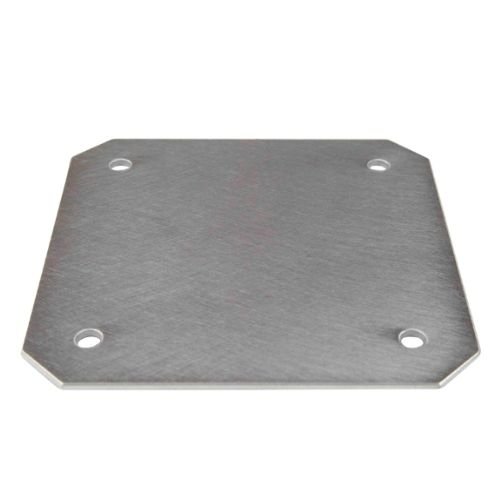 Placa posterior de caja eléctrica de aleación de aluminio