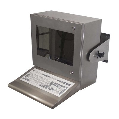 Gabinete de computadora de acero inoxidable