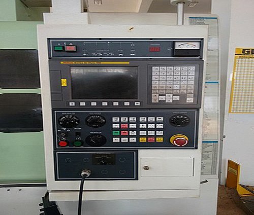 Painel de controle da máquina