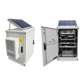Gabinete de telecomunicaciones para montaje en poste en exteriores