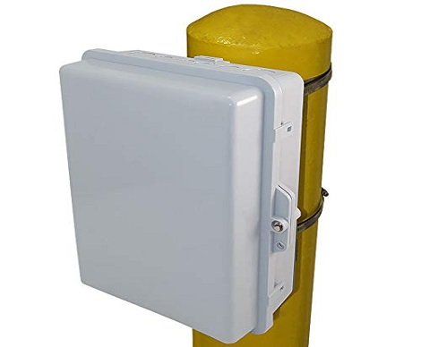 Caja para montaje en poste para exteriores NEMA 3RX