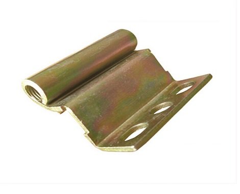 Bagian Pembengkokan Lembaran Logam Kuningan Anodized Kustom