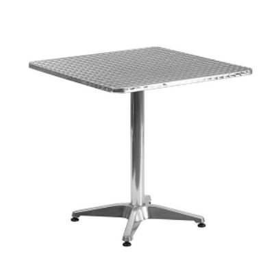 27.5_ Meja Stainless Steel Luar Ruangan Persegi