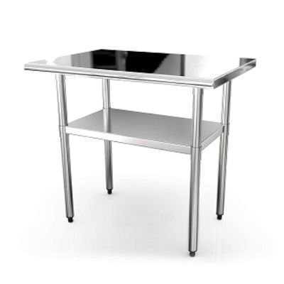 36_x 24_ Meja Stainless Steel Komersial