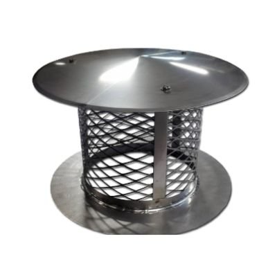 Tutup Cerobong Asap Stainless Steel dari Aluminium