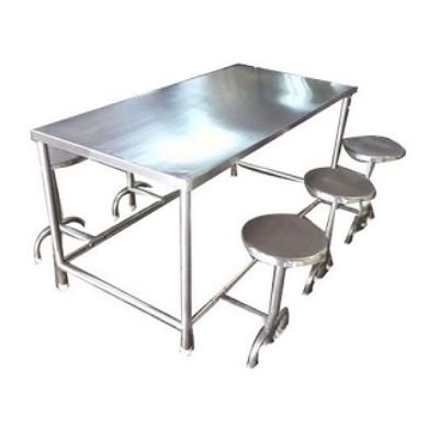 Meja Kantin Stainless Steel