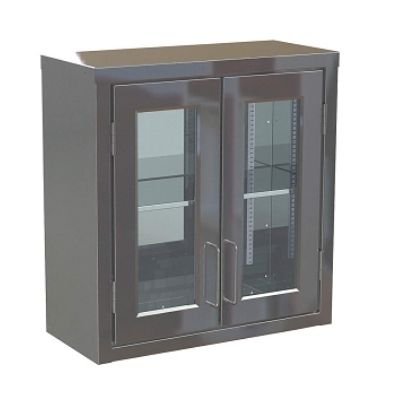 Lemari Dinding Stainless Steel Clearview Doors