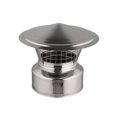 Tutup Cerobong Asap Stainless Steel Dekoratif