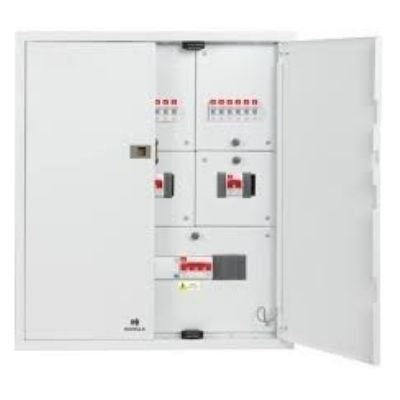 Quadro de distribuição de porta dupla