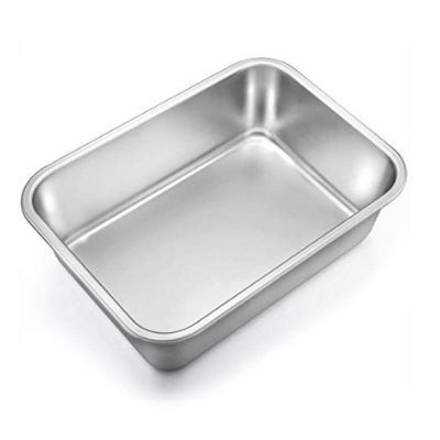 Baki Stainless Steel Sisi Tinggi