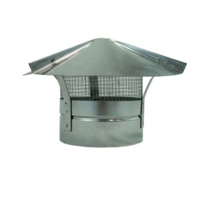 Tutup Cerobong Bulat Stainless Steel