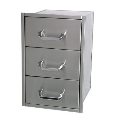 Laci Stainless Steel Pulau Tertanam Dangkal