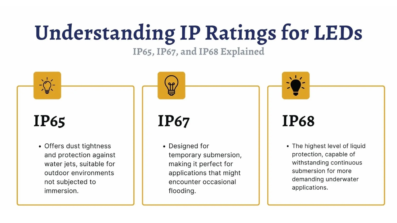 IP65 vs IP67 ¿Cuáles son las principales diferencias?