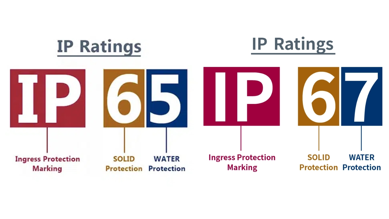 IP65 vs IP67 ¿Qué clasificación IP es mejor para usted?
