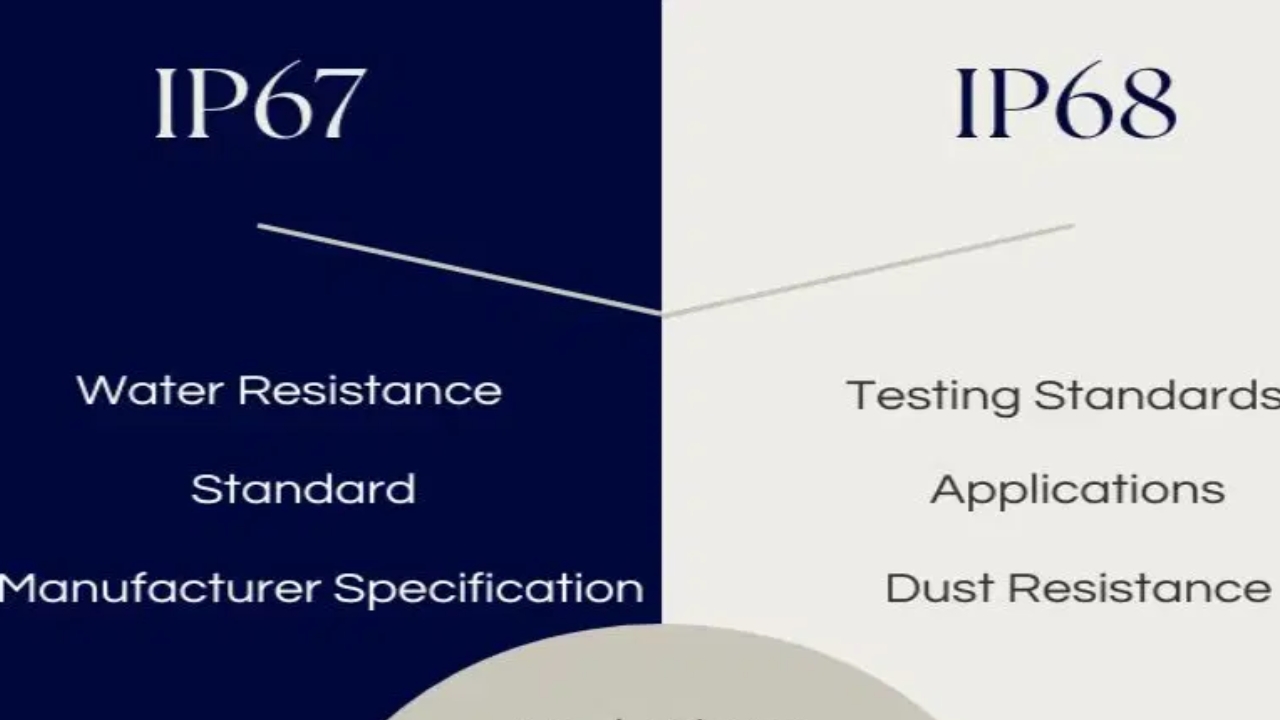 IP67 et IP68 – Différences clés